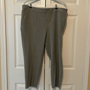 NWT Old Navy Gray comfortable dress pants 16 petite